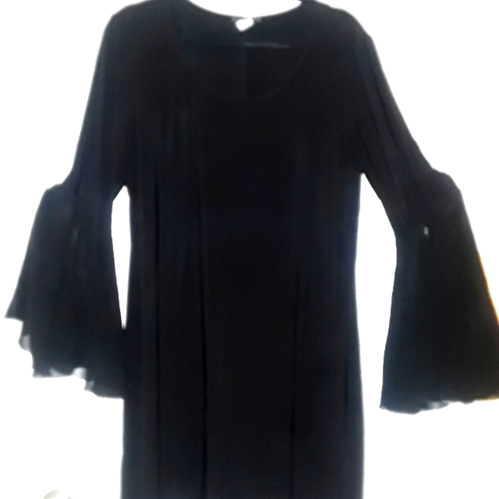 COPY - Plus Size Black Dress 16